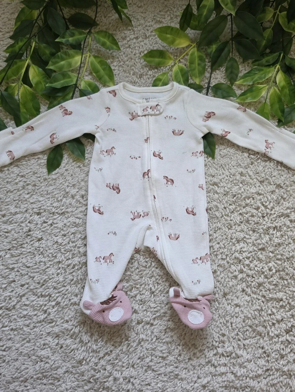 Carter's Baby Girl Horse Sleeper (Newborn)